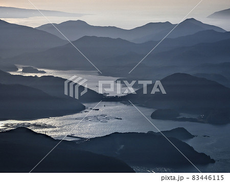 長崎県 五島列島 福江島 空撮 / Fukue Island, Goto, Japan 83446115