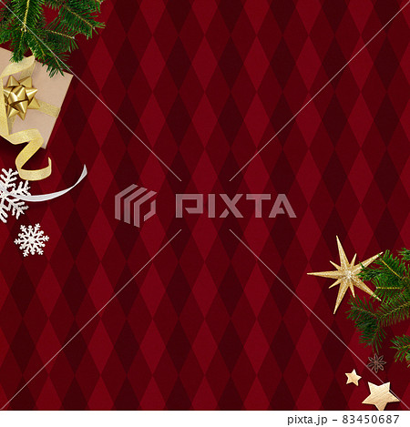 クリスマスのイメージ背景素材のイラスト素材 クリスマスのイメージ背景素材のイラスト素材