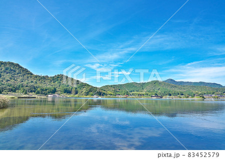 【三方五湖 (久々子湖)】 福井県三方郡美浜町金山 83452579