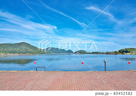 【三方五湖 (久々子湖)】 福井県三方郡美浜町金山 83452582