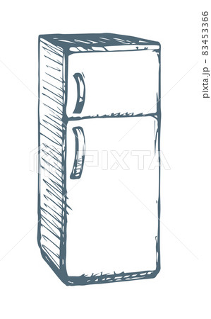 Fridge. Vector drawing 83453366
