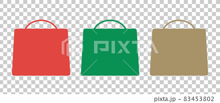 Oppervlakte engineering vanavond Shop bag, paper bag, bag frame illustration set... - Stock Illustration  [83453802] - PIXTA