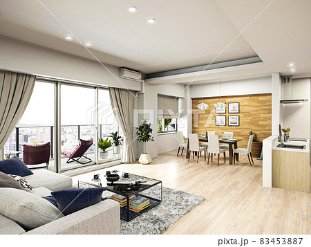 ナチュラルなインテリア 83453887