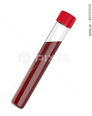 Test tube with blood Test tube with blood 83454545