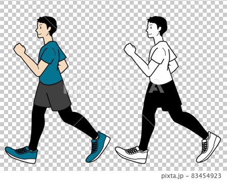 男人走路 83454923