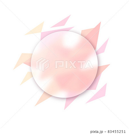 Vector background in glass morphism style . Editable illustration Vector background in glass morphism style . Editable illustration 83455251
