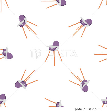 Illustration on theme colorful modern child high chair 83456088