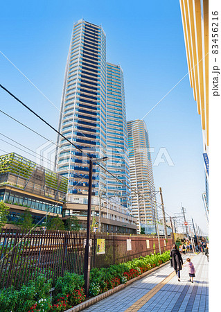 川崎市 武蔵小杉駅周辺 縦構図 川崎市 武蔵小杉駅周辺 縦構図 83456216