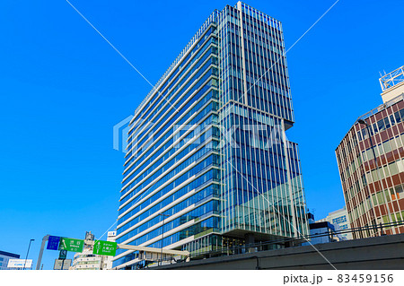 東京　渋谷区　道玄坂の都市風景　渋谷ソラスタ 83459156