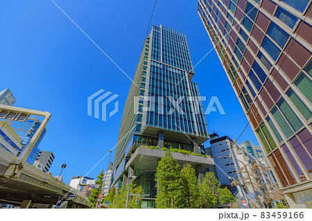 東京　渋谷区　道玄坂の都市風景　渋谷ソラスタ 83459166