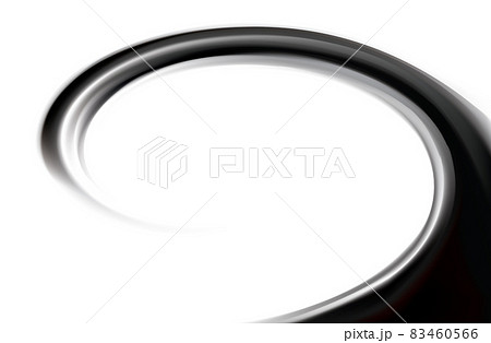 Vector black backdrop of swirling texture 83460566