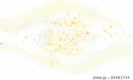 CGパーティクル 捻じれるレーザーの背景素材 CGパーティクル 捻じれるレーザーの背景素材 83461744