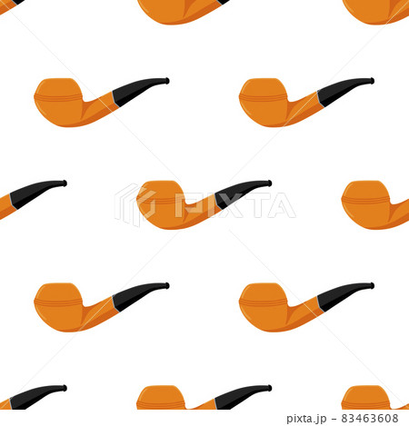 Irish holiday St Patrick day, seamless smoking pipes 83463608