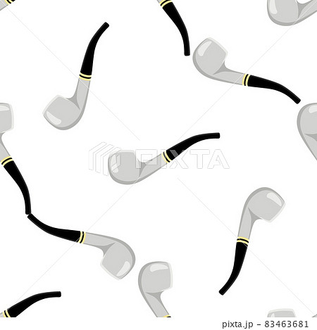 many identical seamless types smoke pipes different size for tobacco 83463681