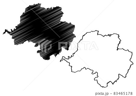 Chemnitz City (Federal Republic of Germany, Saxony) map vector illustration, scribble sketch City of Chemnitz map Chemnitz City (Federal Republic of Germany, Saxony) map vector illustration, scribble sketch City of Chemnitz map 83465178