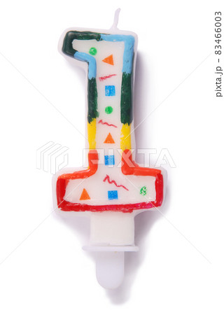 Birthday candles in the form of figures (numbers, dates) for cake. Birthday candles in the form of figures (numbers, dates) for cake. 83466003