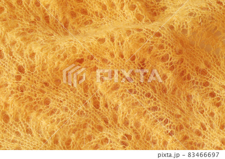 hand knitted soft orange cloth 83466697