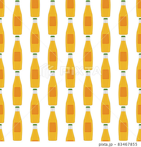 Illustration on theme seamless beer glass bottles with lid for brewery 83467855