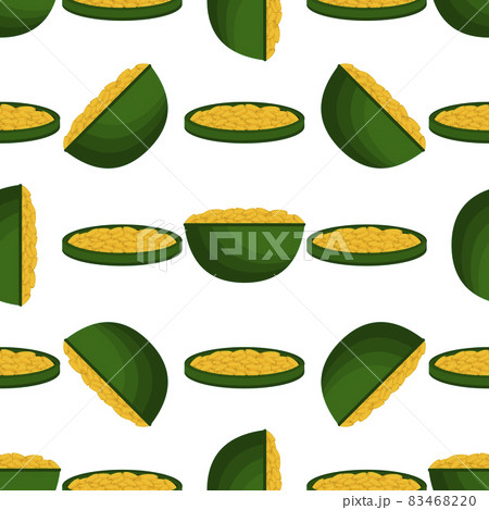 Illustration on theme Irish holiday St Patrick day, seamless pot of coins Illustration on theme Irish holiday St Patrick day, seamless pot of coins 83468220