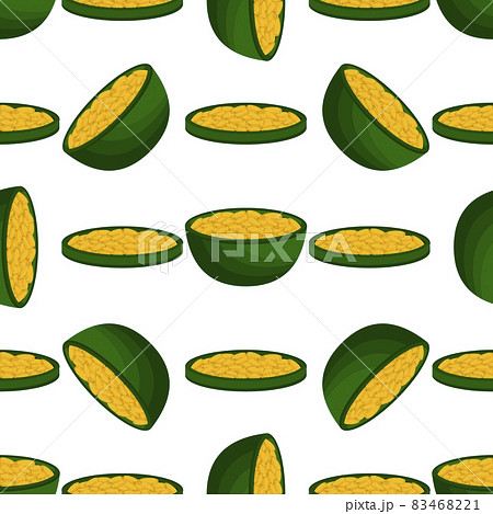Illustration on theme Irish holiday St Patrick day, seamless pot of coins Illustration on theme Irish holiday St Patrick day, seamless pot of coins 83468221