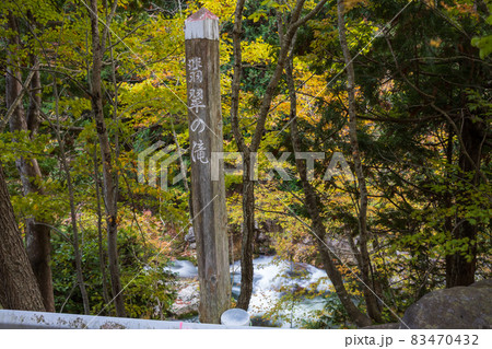 秋の照葉峡　群馬県みなかみ町 83470432