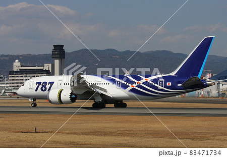 日本に導入時のボーイング787特別塗装機 日本に導入時のボーイング787特別塗装機 83471734