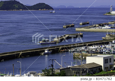 下津井漁港 岡山県倉敷市 下津井漁港 岡山県倉敷市 83471762
