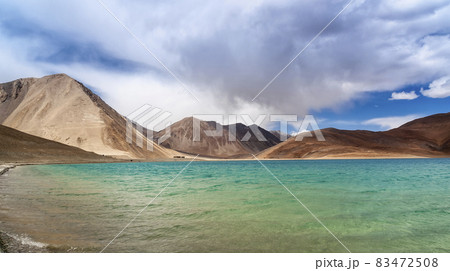 インド・ラダック地方 パンゴンツォ / Pangong Tso, Ladakh, India 83472508