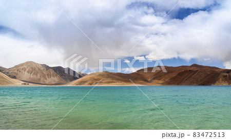 インド・ラダック地方 パンゴンツォ / Pangong Tso, Ladakh, India 83472513