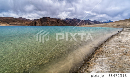 インド・ラダック地方 パンゴンツォ / Pangong Tso, Ladakh, India 83472518