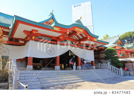 日枝神社　本殿　東京都千代田区　　　 83477485