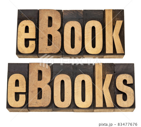 ebook and ebooks in letterpress type 83477676