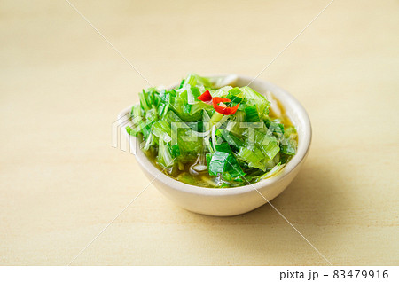 手作りのねぎ塩だれ 83479916