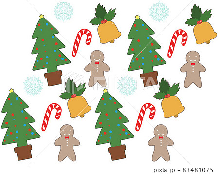 クリスマス飾りのセット 83481075