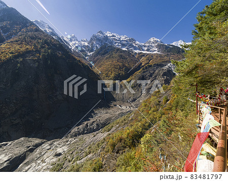 中国雲南省シャングリラ 徳欽 梅里雪山・明永氷河 / Mingyong glacier, Deqin 83481797