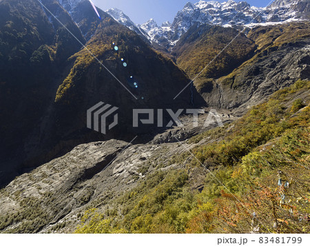 中国雲南省シャングリラ 徳欽 梅里雪山・明永氷河 / Mingyong glacier, Deqin 83481799