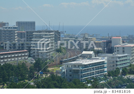 明石海峡大橋・海のプロムナードからの風景 83481816