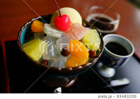 クリーム みつ豆 和菓子 クリーム みつ豆 和菓子 83483200