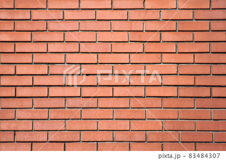 Modern new large red brick wall background Modern new large red brick wall background 83484307