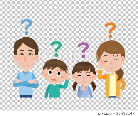 Family wondering Family wondering 83488147