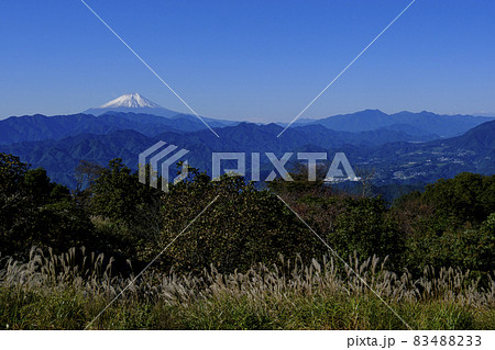 陣馬山からの富士山 83488233