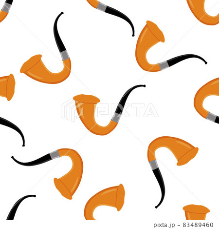 Irish holiday St Patrick day, seamless smoking pipes 83489460