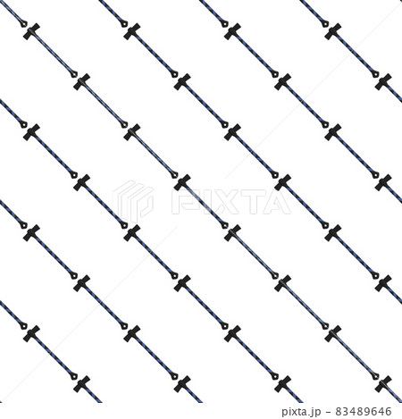 Illustration on theme pattern steel axes with wooden handle Illustration on theme pattern steel axes with wooden handle 83489646