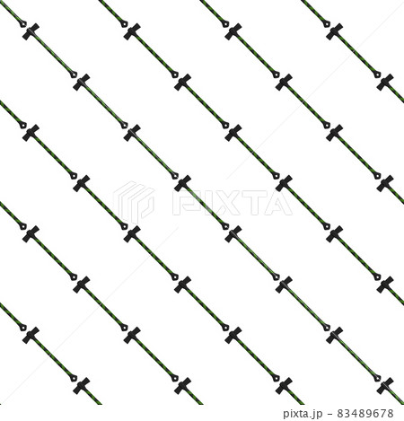 Illustration on theme pattern steel axes with wooden handle Illustration on theme pattern steel axes with wooden handle 83489678