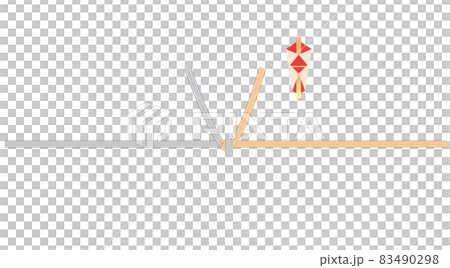 Material of gold and silver knotted Noshi 83490298