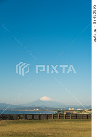 湘南鵠沼海岸からの富士山 湘南鵠沼海岸からの富士山 83490995