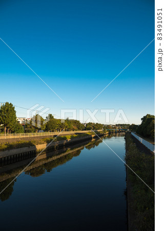 鵠沼の景色と街並み、公園、橋 鵠沼の景色と街並み、公園、橋 83491051