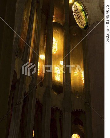 スペイン バルセロナ サグラダ・ファミリア 内部 Sagrada Família, Spain 83494055