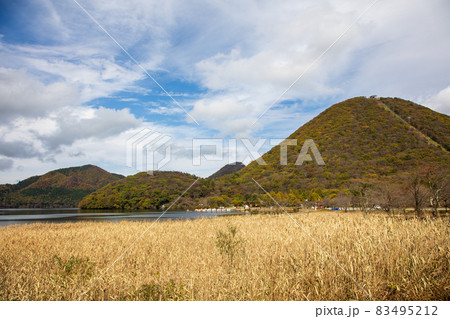 秋の榛名湖畔 群馬県 秋の榛名湖畔 群馬県 83495212