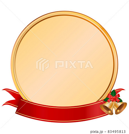 クリスマスフレーム素材 83495813